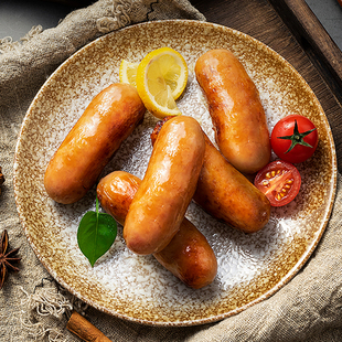 印迹火山石烤肠肉肠烤肠台式热狗冷冻半成品烤箱空气炸锅香肠600g