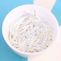 Изогнутая трубка, браслет из бисера, браслет на ногу, аксессуары, серебро 925 пробы