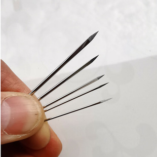 超纤革皮具菱形三角针手工皮衣包包修补缝纫针锋利貂皮毛沙发针线