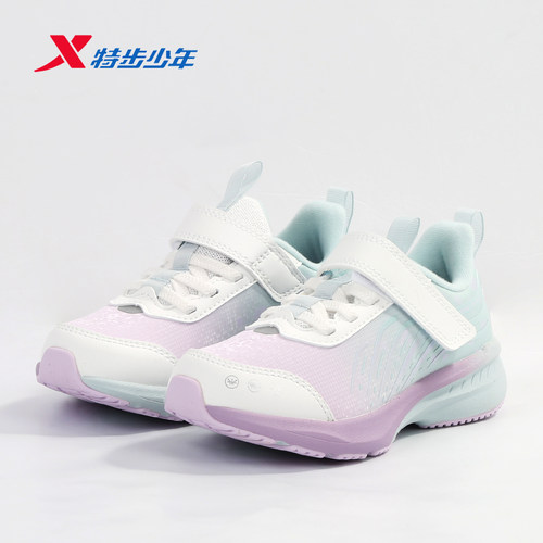 特步火鞋lite2.0女小童跑步鞋冬