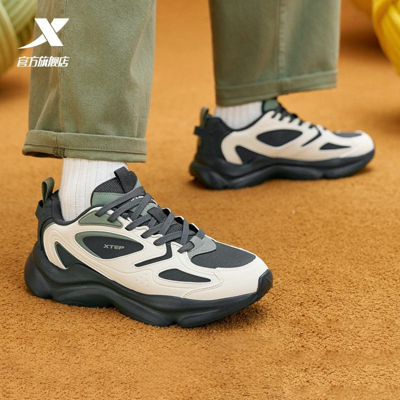 特步老爹鞋男2025冬季新款增高厚底保暖老爹运动鞋975419320016,运动鞋new,运动休闲鞋,淘宝优惠券,粉丝福利购,淘宝优惠卷