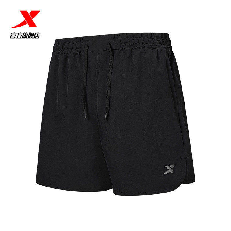 特步跑步运动短裤女款2026夏季新款冰丝速干健身短裤974228240449