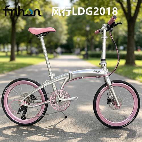 风行LDG20寸海豚折叠自行车通勤