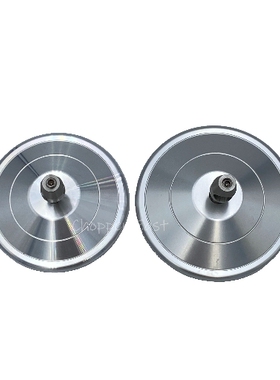 复古日系哈雷改装小圆镜摩托车后视镜3吋园形把手鏡 钜云 雷电