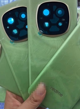 新品realme P20pro.电池盖后壳后盖机壳，全原黑色绿色带相头圈