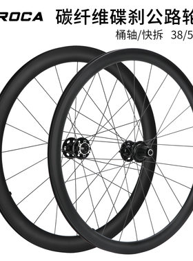 碟刹碳纤维轮组公路车
