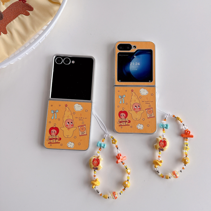 咖啡星星人适用三星折叠屏手机壳