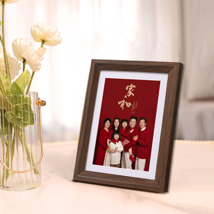 【双十一活动】木质相框15×20cm 照片定制 油布画打印可桌摆挂墙