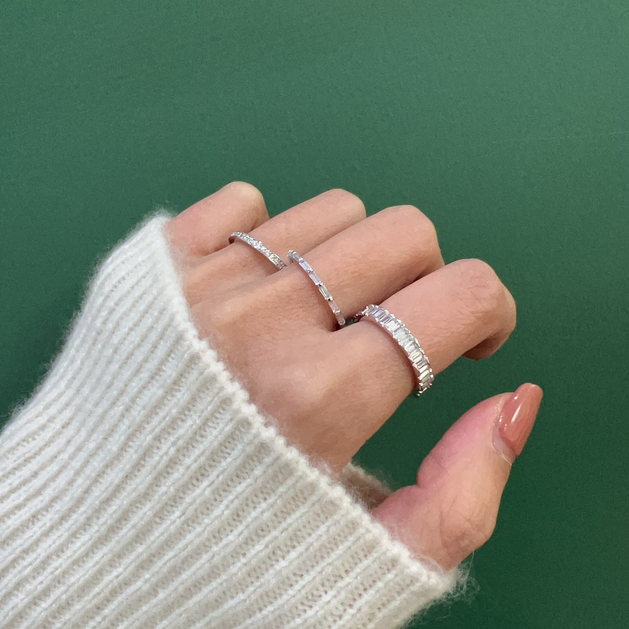 设计师戒指JollyMolly纯银