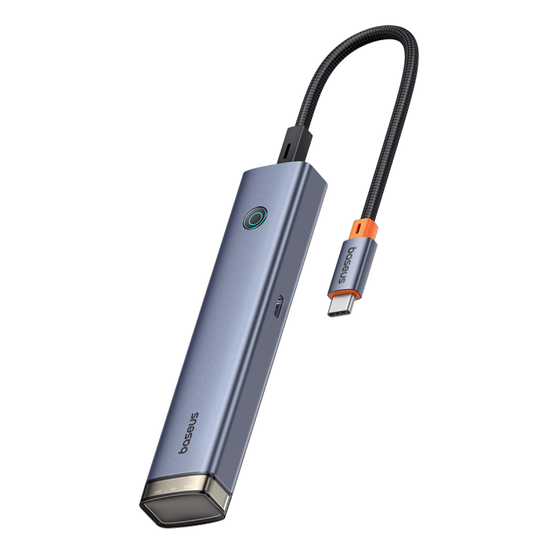 倍思拓展坞typec扩展usb分线器转接头hdmi投屏智能hub3.0集线器雷电4多接口网线转换器电脑iPad笔记本手机