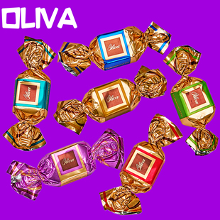 意大利进口Dulci 零食送礼 Oliva夹心黑巧克力榛子奶油丝滑散装