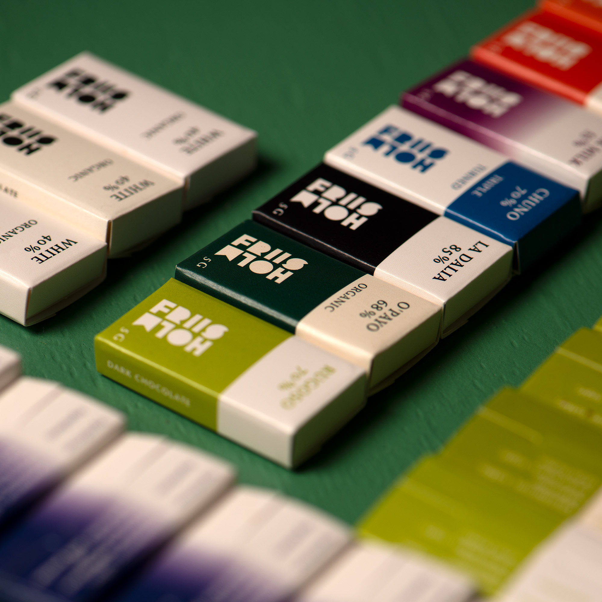 丹麦friis-holm黑巧克力牛奶多口味零食散装小片纯可可脂