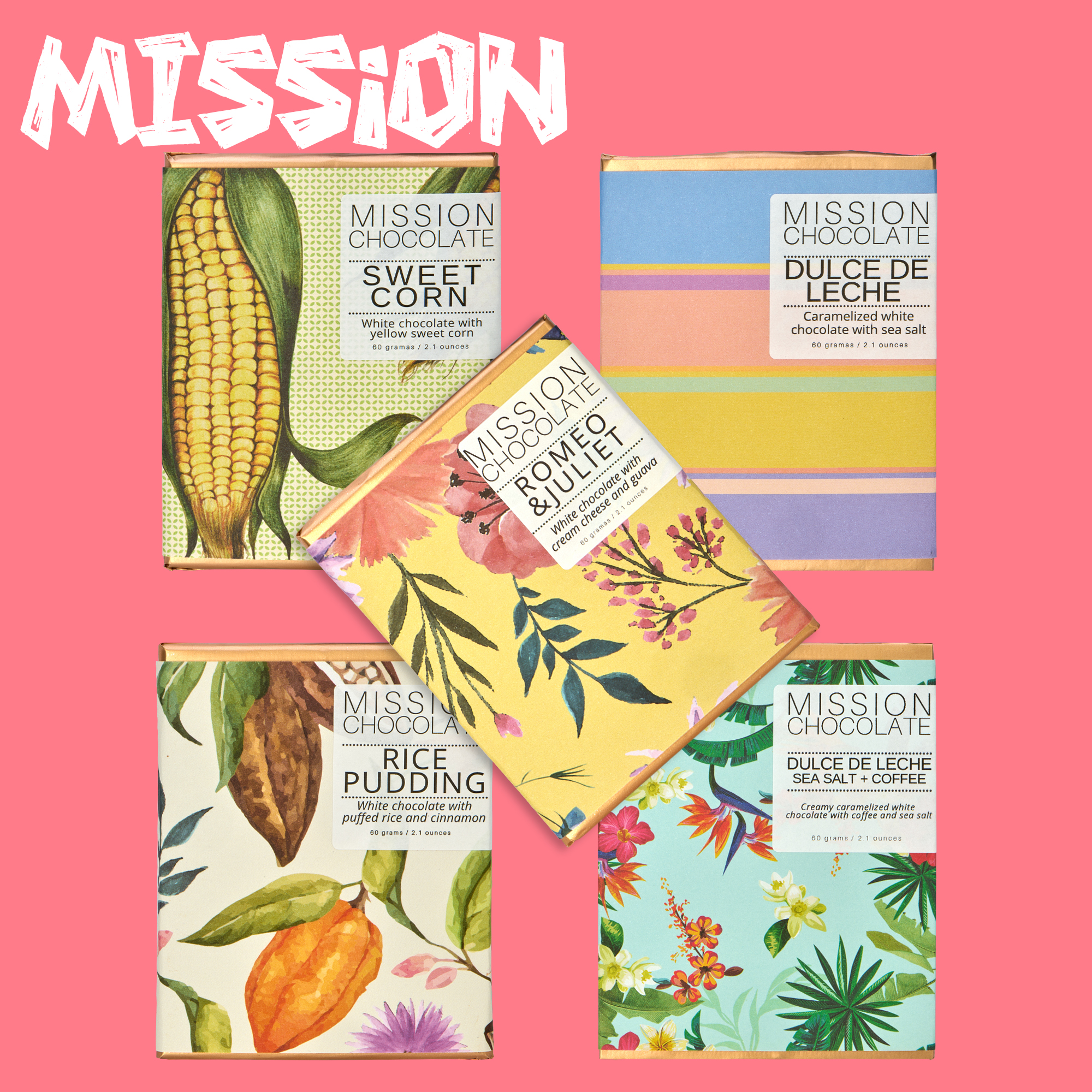 Mission白巧克力新品上架