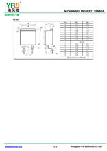 N沟MOS管10N60 TO-220F封装印字10N50AF /品牌