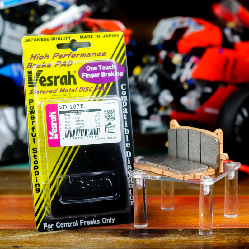 本田CRF1000非双1100刹车片 进口Vesrah Brake pads 线性操控
