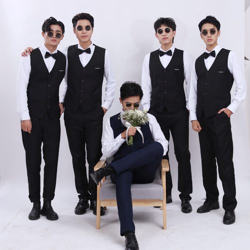 伴郎服兄弟装合唱演出服装