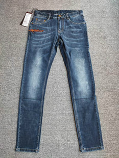 A 威系列秋冬款男士潮牌牛仔裤 雷迪波款修身版型弹力面料