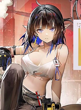 新皮肤熔锻铸匠森蚺cos耳夹耳饰二周年贺图手办耳环配饰明日方舟