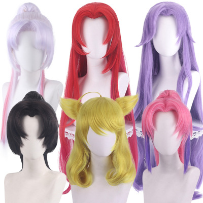 cos假发王者上官婉儿 貂蝉 云缨 妲己 伽罗 天狼溯光者 大乔荣耀