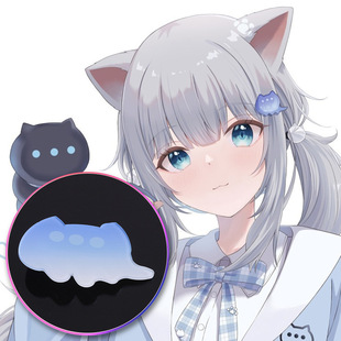 猫羽雨下NA cos发夹发饰甘城なつき猫猫娘头饰亚克力发卡