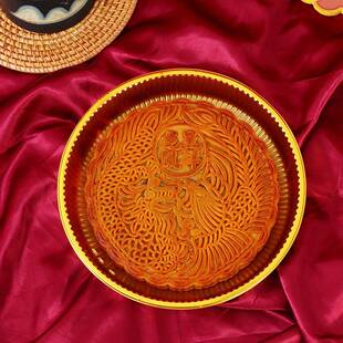 中秋节大月饼底托吸塑底托500克五仁月饼年糕喜饼西点包装盒托盘