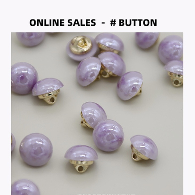 金属珍珠蘑菇半圆纽扣衬衫开衫扣子儿童服装钮扣扣子连衣裙扣