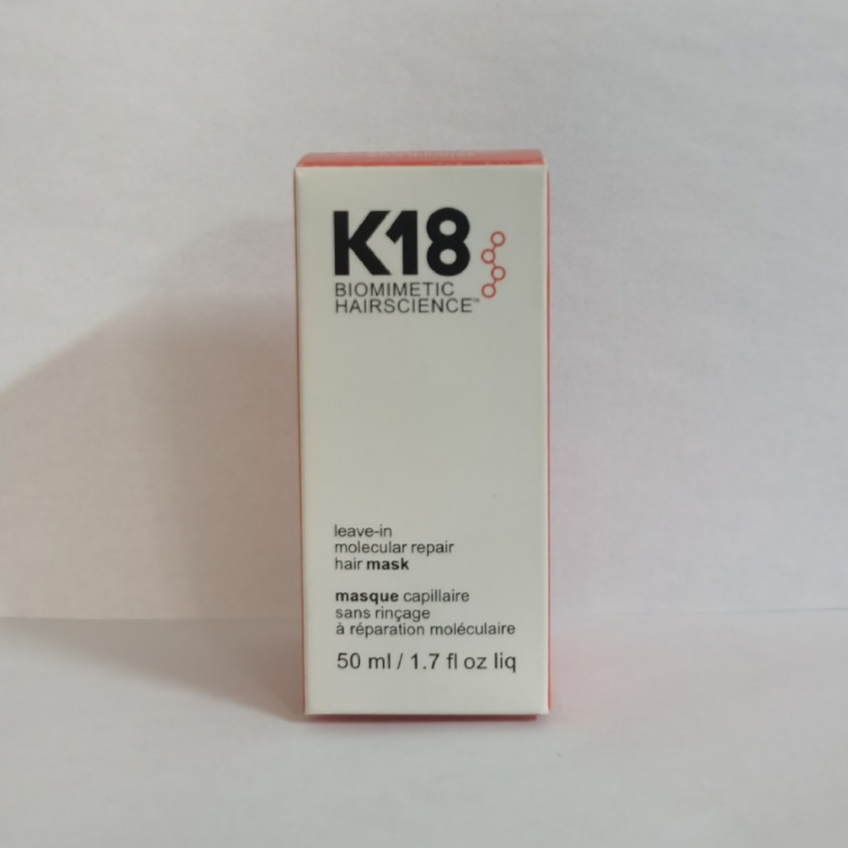 对版质量跨境现货美版本K18免洗护发发膜改善还原剂50ml