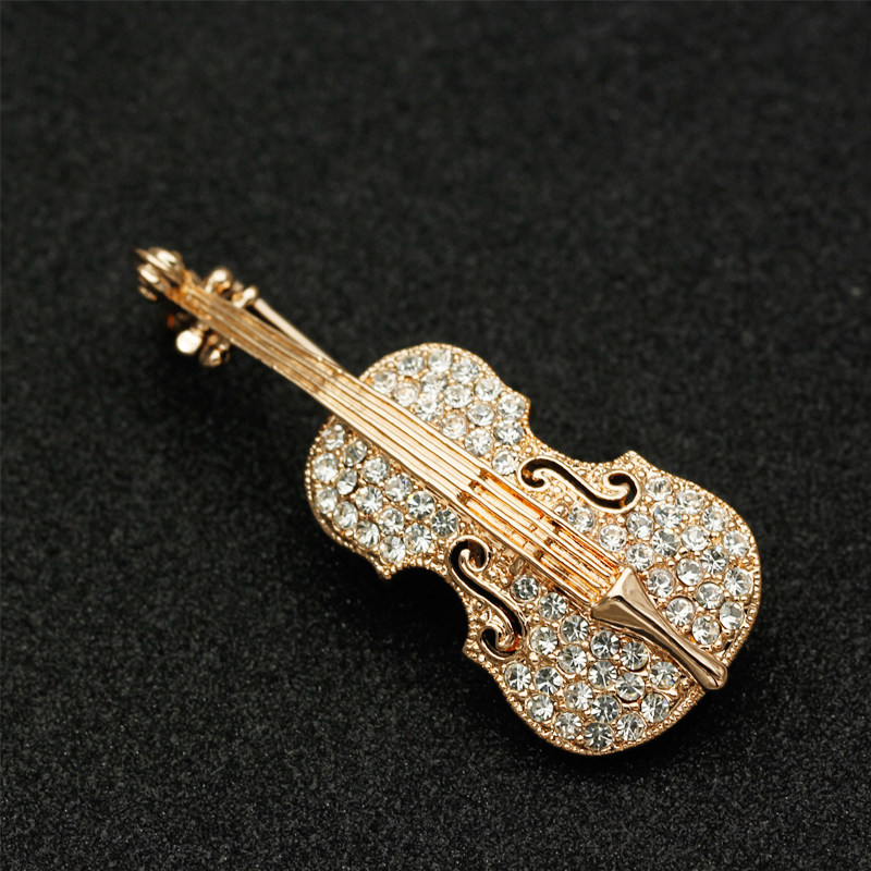 Broche femme en Zircon diamant - Ref 1178540 Image 3