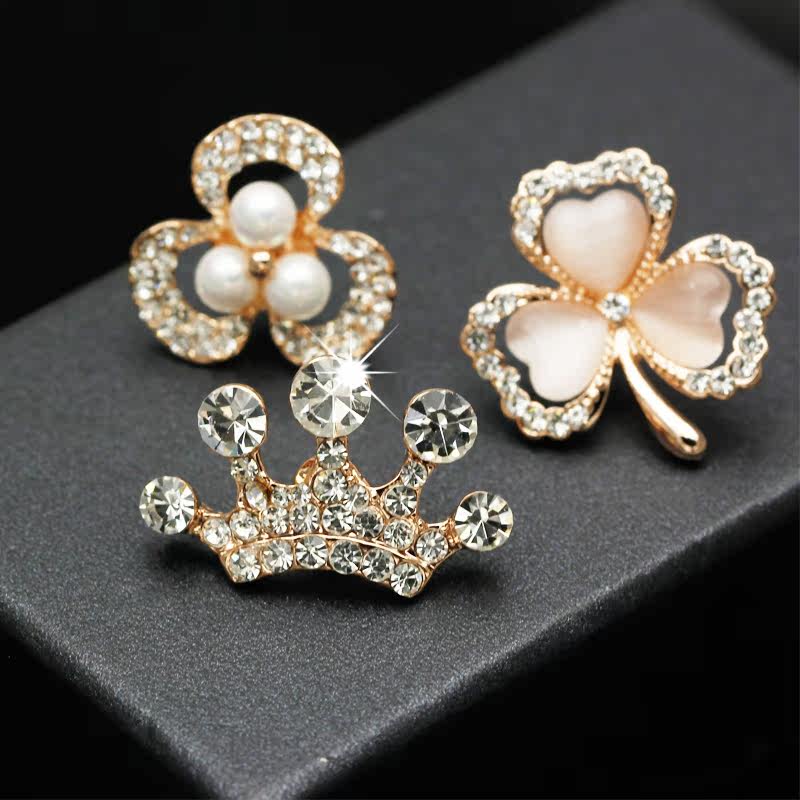 Broche femme en Zircon diamant - Ref 1177290 Image 1