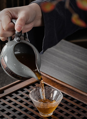 茶具配件特价公道杯懒人陶瓷