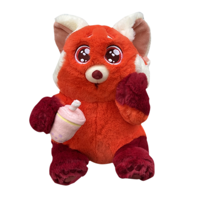 迪士尼小熊猫美美公仔斜挎包两用