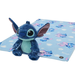 迪士尼史迪奇毛绒玩具毛毯公仔史迪仔正版玩偶小飞象奇奇蒂蒂维尼