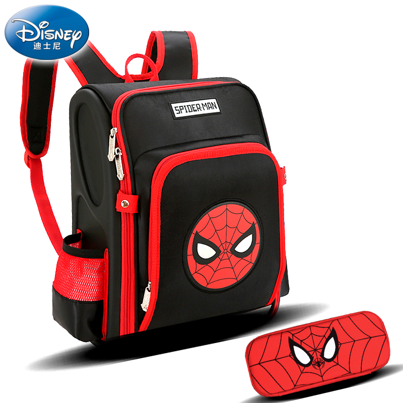 迪士尼漫威小学生1-3-4年级书包男童钢铁侠男孩儿童减负双肩背包6