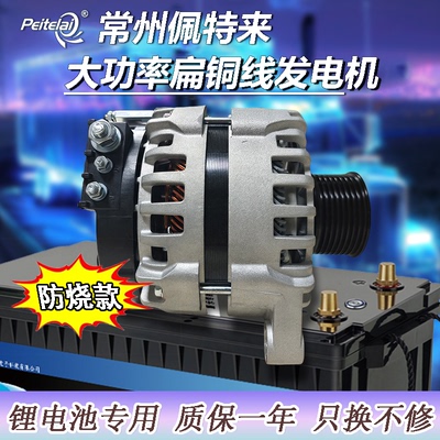 常州佩特来120A大功率发电机