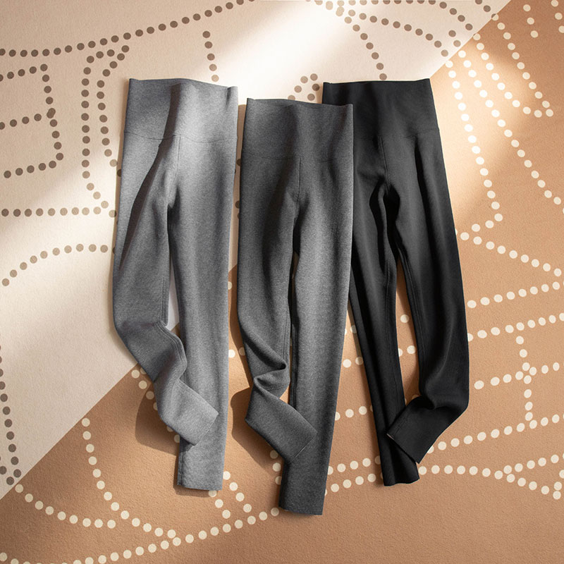 高腰收腹弹力打底裤可外穿芭比裤