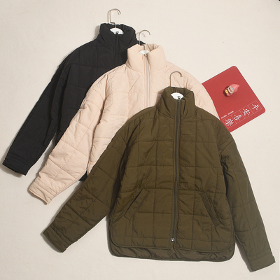 日单代工厂立领空气棉服