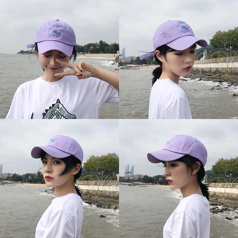 棒球帽子女鸭舌帽女潮牌韩版春秋百搭潮人ins夏天ulzzang遮阳帽女满38.00元可用18.2元优惠券