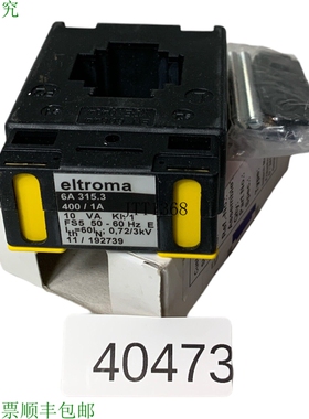 原装供应Eltroma 6A 315.3 Transformateur de Courant Convertis