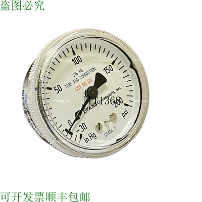 原装供应Evans ASME B40.100压力传感器