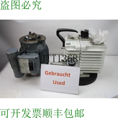 原装供应Leybold Trivac D8A Vanne Rotative Pompe à Vide éta