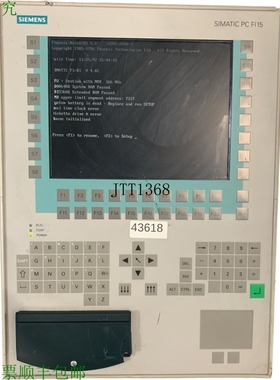 原装供应Simatic PC Fi15 6ES7646-1CB00-0AC0 Panneau de Comman