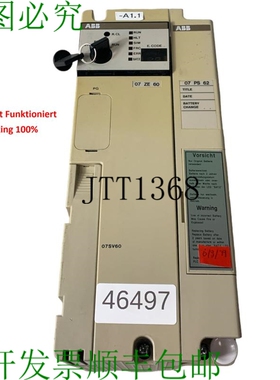 原装供应ABB 07 Ze 60 R302 中央联合 GJV 30 743 20 R302