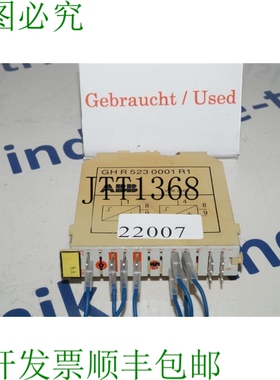 原装供应ABB VDE0160 GH R 523 0001 R1  GHR5230001R1