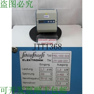 004 轉換器 PMBL 原裝 400 Variador 供應SCHLAFHORST Frecuencia