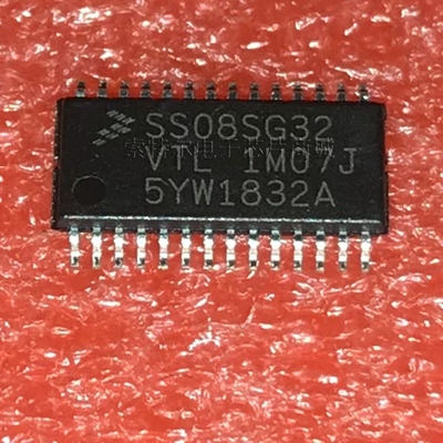 S9S08SG32E1VTL SS08SG32VTL FREESCALE汽车电脑板易损芯片