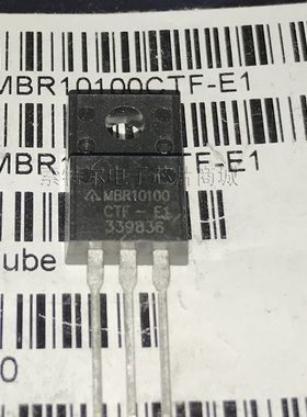MBR10100CTF-E1 Diodes TO-220F原装可直拍