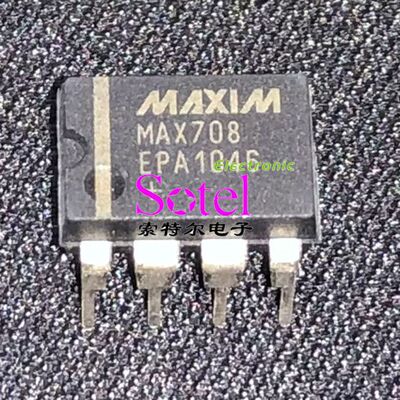 MAX708EPA MAXIM DIP8【索特尔电子芯片商城】原装可直拍