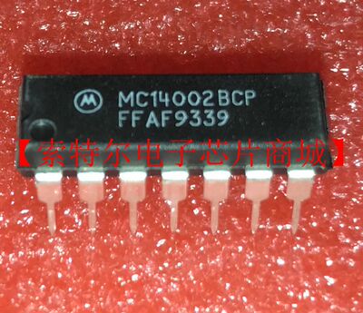 MC14002BCP MOT DIP【索特尔电子芯片商城】原装可直拍