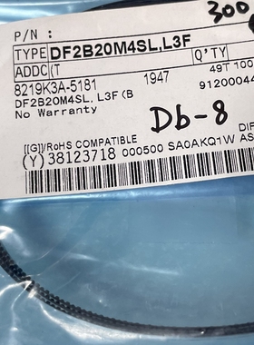 DF2B20M4SL,L3F SOD962【索特尔电子芯片商城】原装可直拍