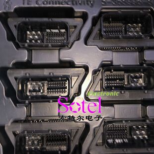 PA66-GF30 汽车OBD插头连接器 【索特尔电子芯片商城】原装可直拍